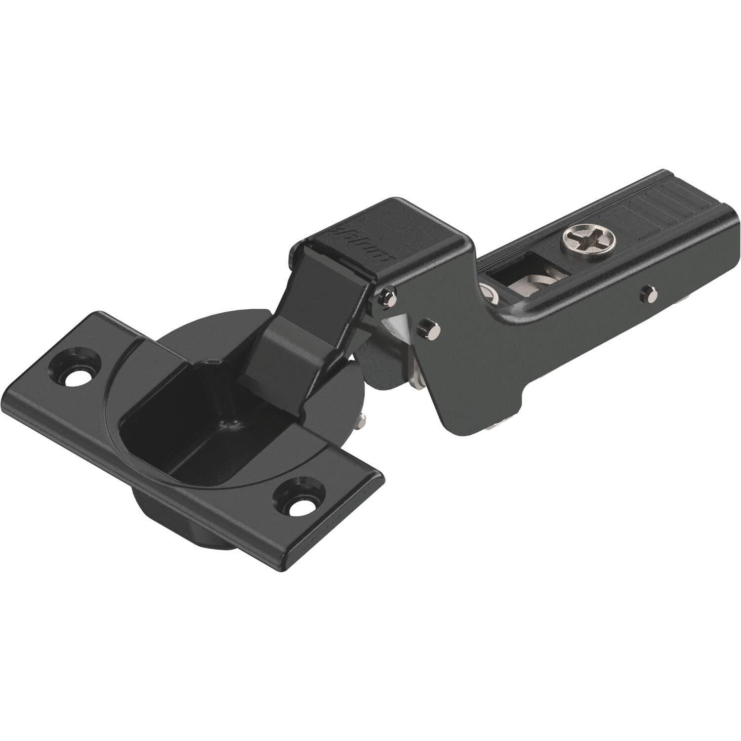 Blum Clip top 110° Inset Hinge Series - 71B, 71T, 70T Models (3750) (Onyx Black, 70T3750.TL)