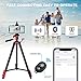 Phone Tripod,50’’Camera Tripod Portable Aluminum Lightweight,Cell Phone Tripod with Carrying Bag,Rotating Moun and Wireless Bluetooth Remote for iPhone 8/X/Xr,Samsung 9,Huawei,Google&More Smartphone.