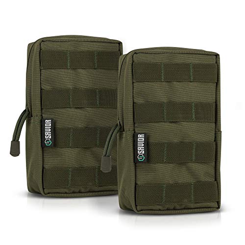 Savior Equipment Tactical Molle Pouches Versatile Lightweight Compact Accessory Utility Tool Organizer Belt