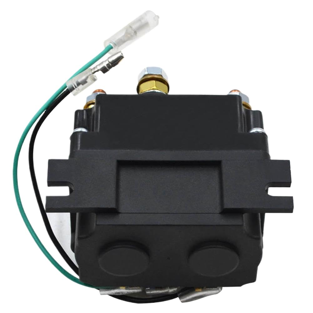 Relé de arranque de 12 V 500 A compatible con modelos Badland Winch 68146 68145 68144 y modelos Keeper Winch KT2500 KT3000 KT2500C KT3000C KT2000 KT4000C