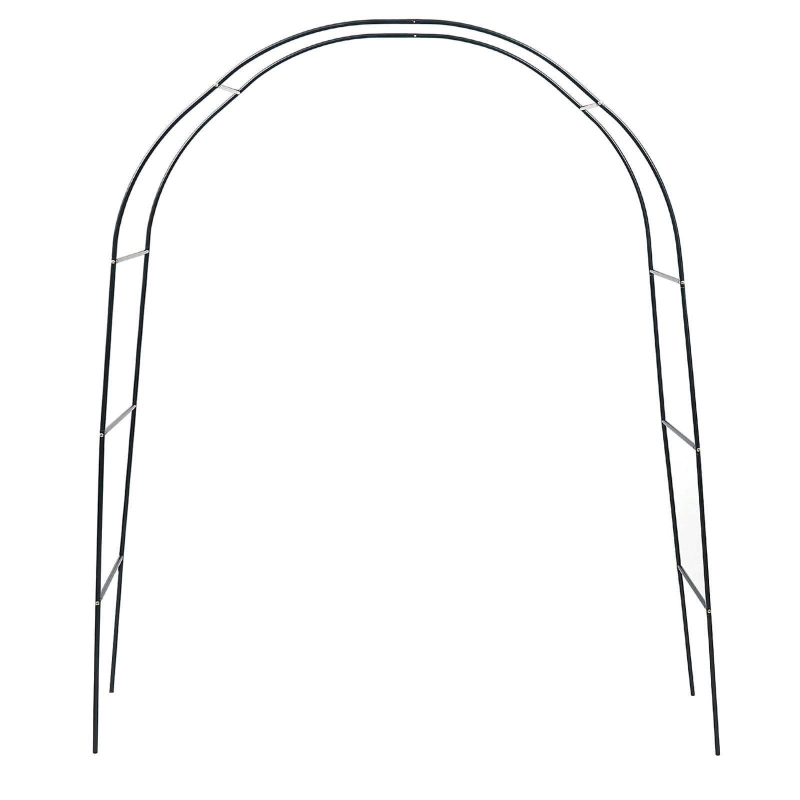 Arco da Giardino e Facile da Montare, in Ferro Verde Leggero
