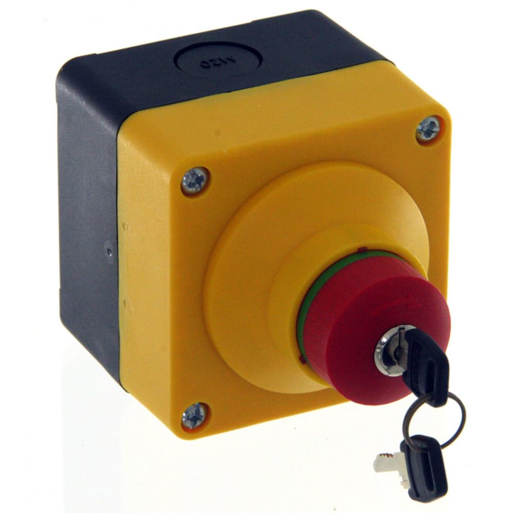 HPC Fire Commercial Emergency Stop Switch (311-ESTOP-3), for 120VAC or 24VAC Systems