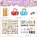 170Pcs Miniature Supermarket Shelves Furniture Model Doll House Store Storage Bookshelf Accessories 4 Layers Shelf Display Rack Mini Locker Decor Food Drink Bottle Toy Cosplay Game Party