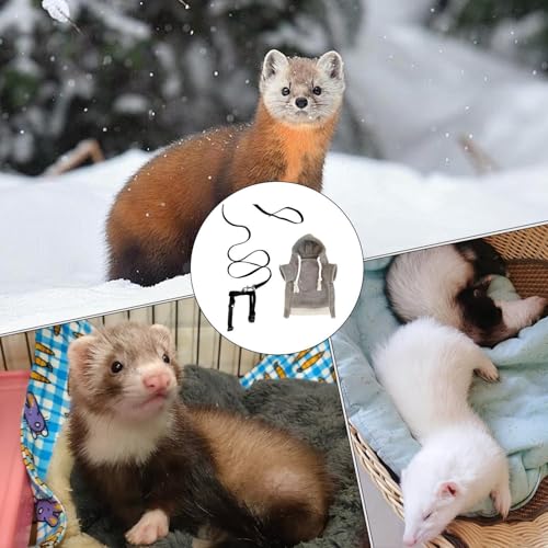 Suéter ajustable y cómodo para conejo, cachorros y gatitos 5