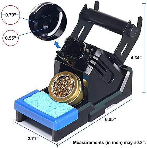 Yihua X-2 Evolution Advanced Heat-Resistant Soldering Iron Holder & Storage System With Solder Spool Holder, Brass Wool Tip Cleaner thumb #2