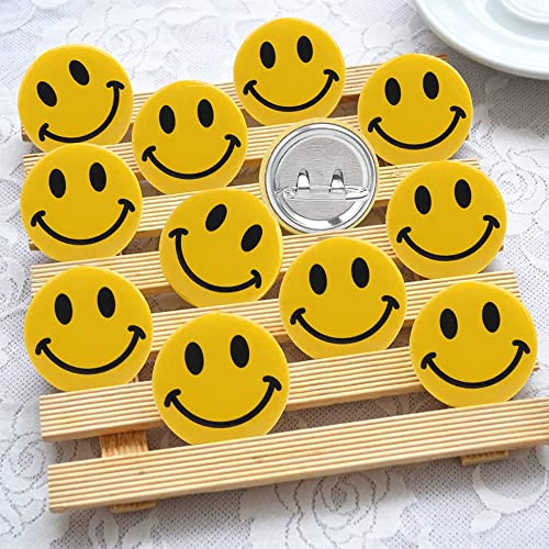 Sorriso Badge,100 PCS Spille con Faccina