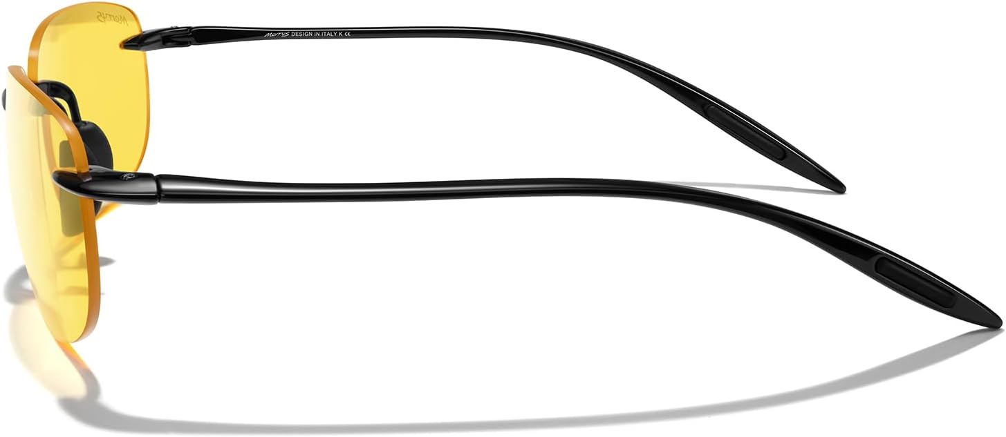 MERRY'S Rimless Sunglasses for Men Women Running Fishing Golf Surf Driving Rectangular Sunglasses S3528