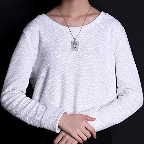 925 シルバー タイ シルバー ハンドメイド 仏陀の手 ロータス ペンダント 女性用 自然 翡翠 スクエア ネックレス チェーンな