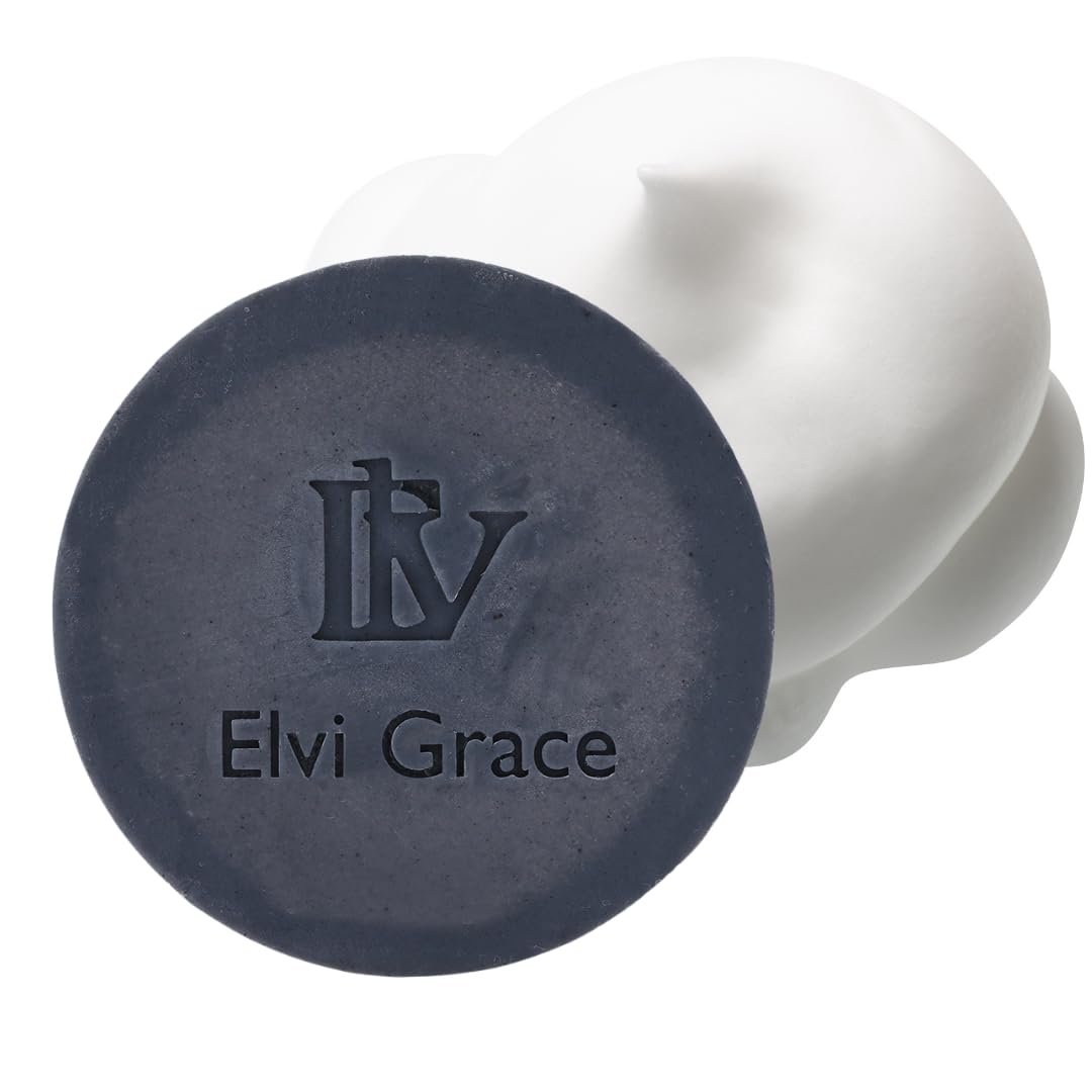 Elvi Grace Beauty Soap Facial Cleansing Pores Foam Cleansing Blackheads Moisturi