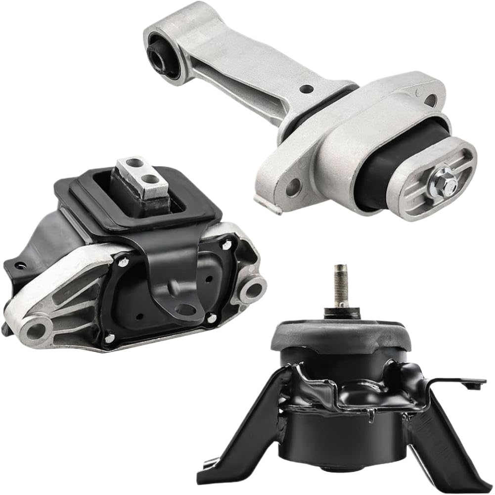 Ysmayqaaa Onecolor Engine Motor And Transmission Mount Kit 3Pcs For Sonata 2.0L 2.4L 2015-2019 Compatible With 21950C1100 A71099 21830D4100