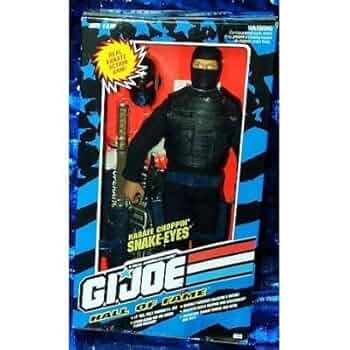 GI JOE フィギュア　HALL OF FAME  SNAKE-EYES 1992 GI Joe Hall of Fame Snake Eyes Review – The Dragon Fortress