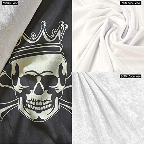 Image of ArtzFolio Crown Skull | Pouch Wrist Potli Bag | Bag for Weddings & Casual Parties