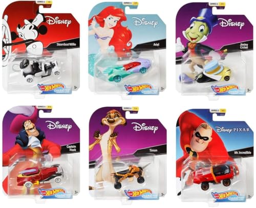Coffret voitures miniatures Hot Wheels Disney Pixar idée cadeau d'anniversaire pour collectionneur