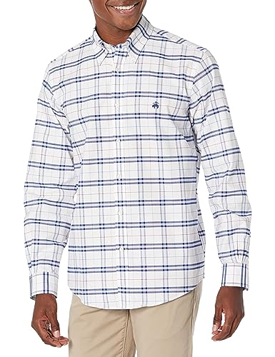 Image of Brooks Brothers Men's Non-Iron Long Sleeve Button Down Sport Shirt