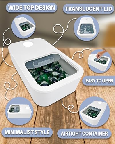 Contenedor de cápsulas de lavandería Skywin con tapa deslizante 8