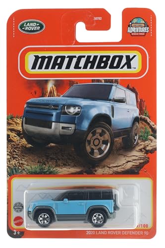 Hot Wheels Matchbox Land Rover Defender 90 2020 escala 1:64 miniatura 1