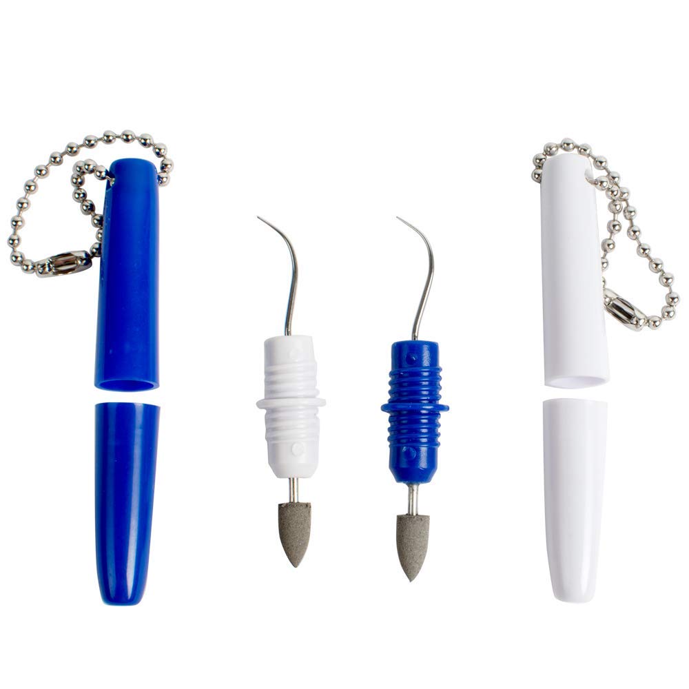 Bonmall Travel Dental Picks, Portable Teeth Stain Remover, Travel Plaque and Tartar