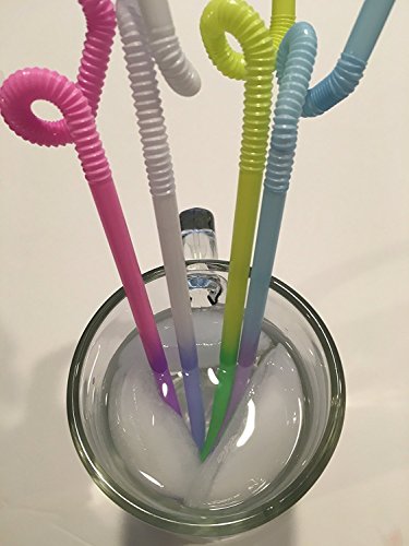 FunFlex Pitillos Desechables Cambiantes de Color (4 pk) miniatura 2
