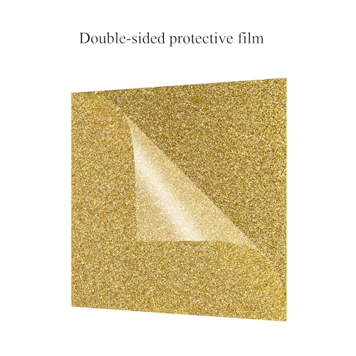 Image of Acrylic Sheets Both-Side Glitter Acrylic Sheets 1 /8 Thick for Laser Cutting Engraving Plexiglass Sheets for Art Design Crafting DIY Home Decore Festival Ornaments (2, Pink, 12x12inch)