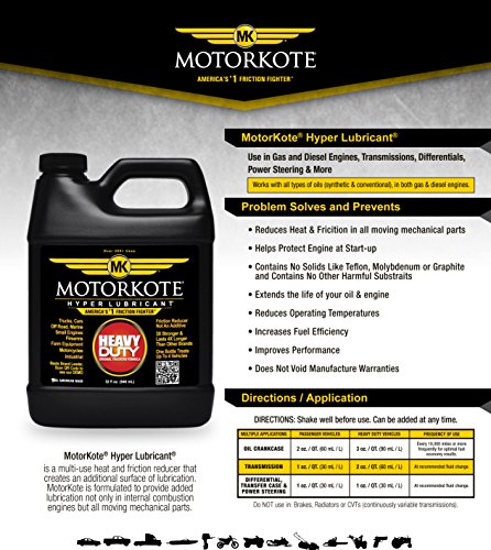 Motorkote Mk-Hl01G-04 Heavy Duty Hyper Lubricant, 1-Gallon, Single #TOP2