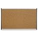 Wholesale CASE of 5 - Quartet Arc Bulletin Board-Bulletin Board, 30"x18", Cubicle Mountable, Cork