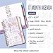 Lilly Pulitzer Medium Planner August 2025 - December 2026, Weekly Agenda & Monthly Calendar, Stickers, Pockets, Spiral Binding, 5