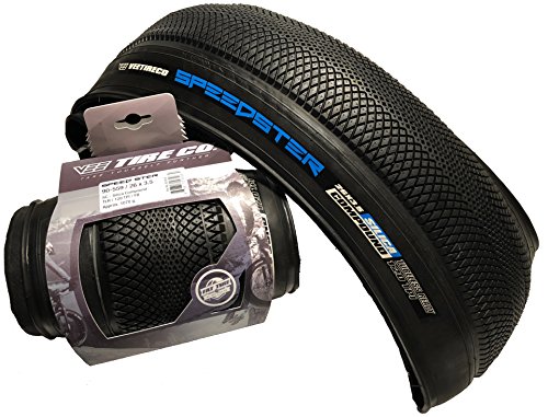 Vee - 2 Tire 26x3.5 Speedster Pair of Fat Tires Folding Bead Silica Compound