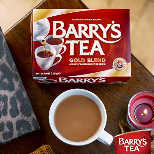 Barry’s Tea - Irish Tea - 80 Bags - Gold Blend