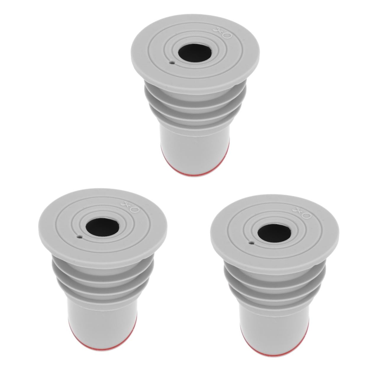 3 piezas de desagüe de ducha, resistente al calor y tapón de fregadero para baño, antiolor, fácil de instalar, perfecto para desagües y zonas de baño
