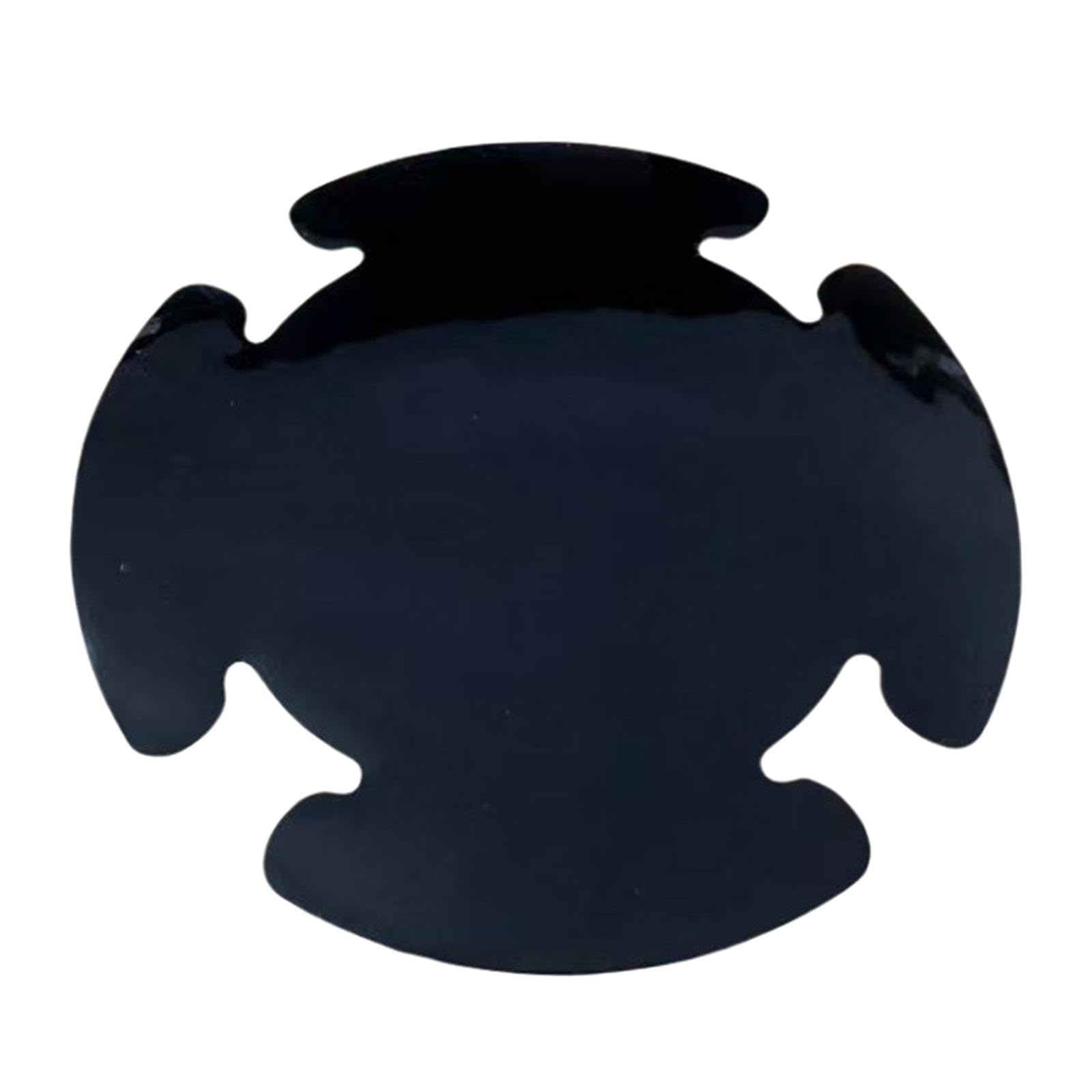 Colaxi Drum Reinforcement Patch Protection Sticker Felt Single Step Universal Protector Pad for Drum Set Percussion Instrument Parts, Thin