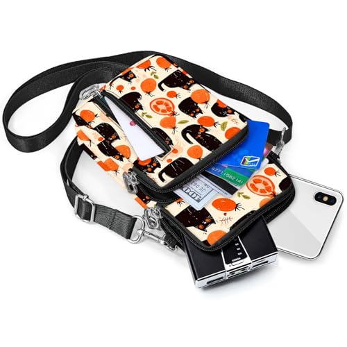 Image of BIAOTIE Lightweight Small Crossbody bags Cell Phone Purses Travel Pouch Shoulder Bag for Women | Lightweight