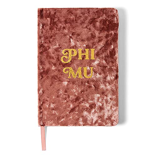 Carnet Phi Mu pour prendre des notes sur le campus et en réunion