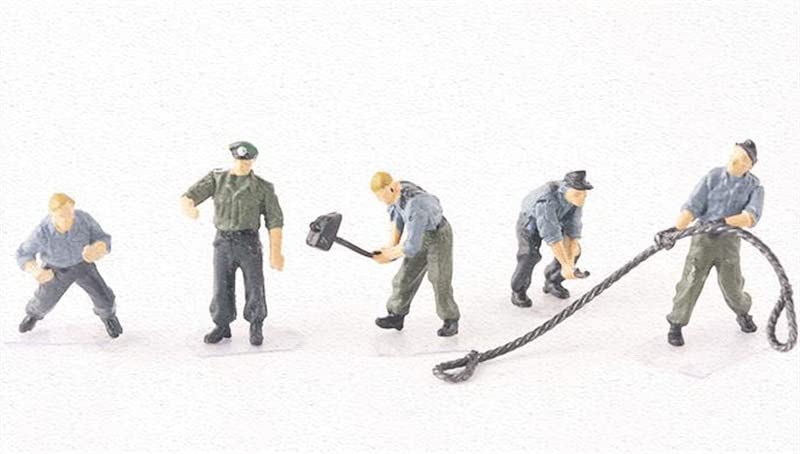 Figurines d'ingénierie Équipe de maintenance de char allemande PMA 1:72 pour compléter vos chars