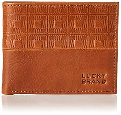 Plaid Embossed Leather - Brown