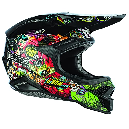Foto von O'NEAL | Motocross-Helm | MX Enduro Motorrad | ABS-Schale, , Lüftungsöffnungen für optimale Belüftung & Kühlung | 3SRS Helmet Crank 2.0 | Erwachsene | Multi | Größe M