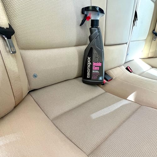 Tecnoxx – Inside Care │ Limpia tapicerias Coche │Cuero Alcantara plasticos y Tela │ Limpiador Interiores │ Envase Grande 750 mL con pulverizador - imagen 5
