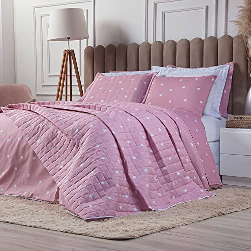 Fronha Avulsa Essencialle, Corações, 50 x 70 cm, Marina Enxovais