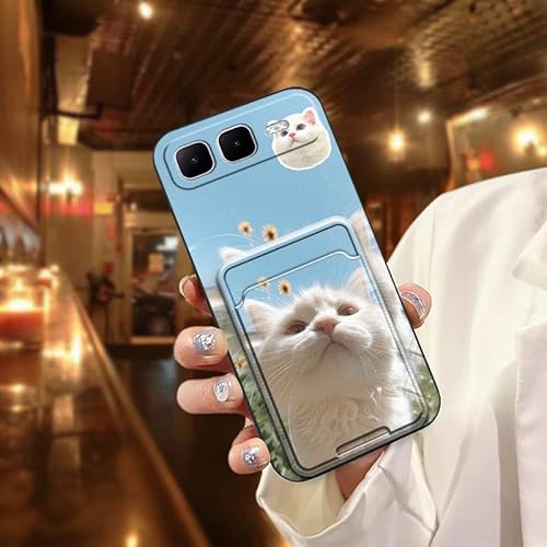 Phone Case Compatible with infinix Smart10 Plus/X6725B, Card slot Design Anti-dust protective Dirt-resistant Cover Shockproof Cu