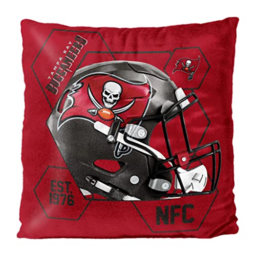 Northwest NFL Tampa Bay Buccaneers Velvet Pillow, 16" x 16", Connector