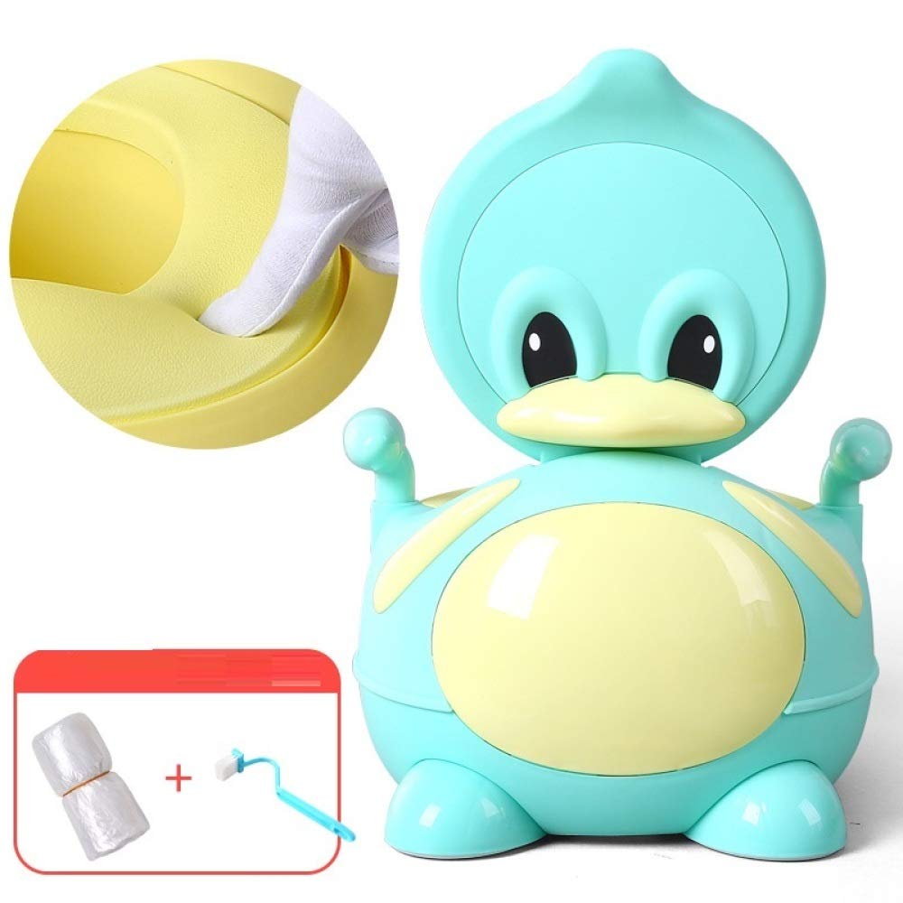 Toilette bébé avec coussin PU et dossier ergonomique pour pot enfant stable
