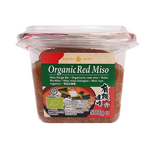 Hikari Miso Pasta natural Bio Miso rojo, 500 g