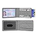 Men Wallet - RFID Minimalist Slim Front Pocket Card Travel Holder Clip D4