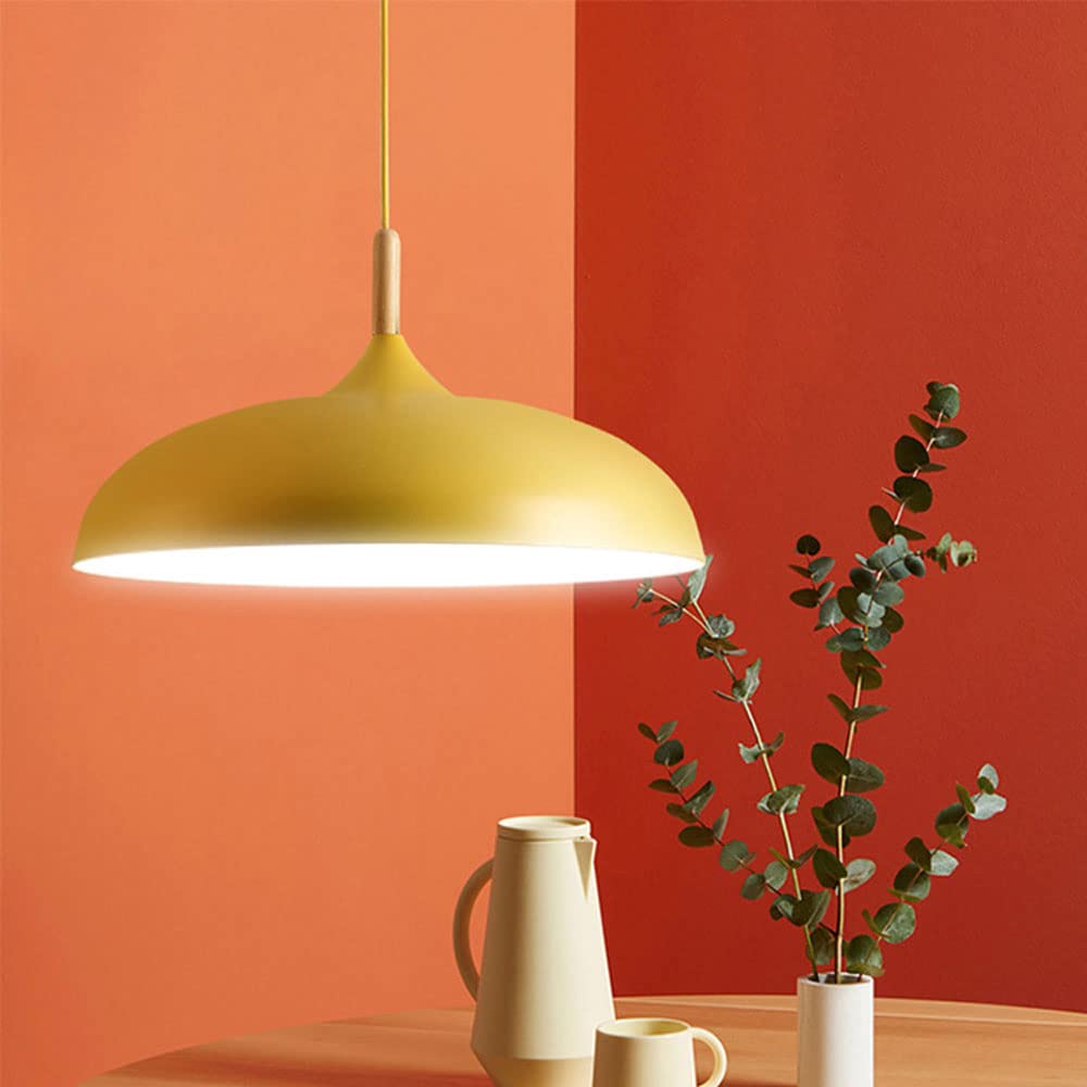 Lámpara Colgante con Forma De Tapa De Una Sola Cabeza, Candelabro De Metal De Estilo Nórdico, Portalámparas E27, Accesorio De Iluminación De Techo, Lámpara Colgante De Decoración De Cafetería