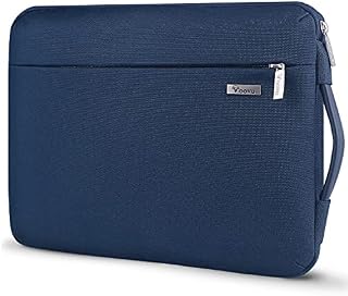 Voova 360° Protective Laptop Sleeve Case 11 11.6 12 inch, Waterproof Computer Cover Bag Compatible Surface Pro 7 8/Laptop Go 2 3, MacBook Air 11, Chromebook, 12.5" Asus Acer Hp Tablet-Black