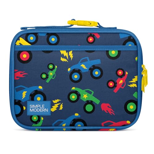 Simple Modern Kids Lunch Box & Insulated School Lunch Bag | Monster Truck