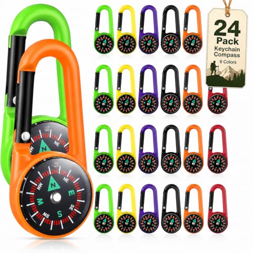 Boussole de secours portable STOBOK en métal pour ne jamais perdre le nord en randonnée