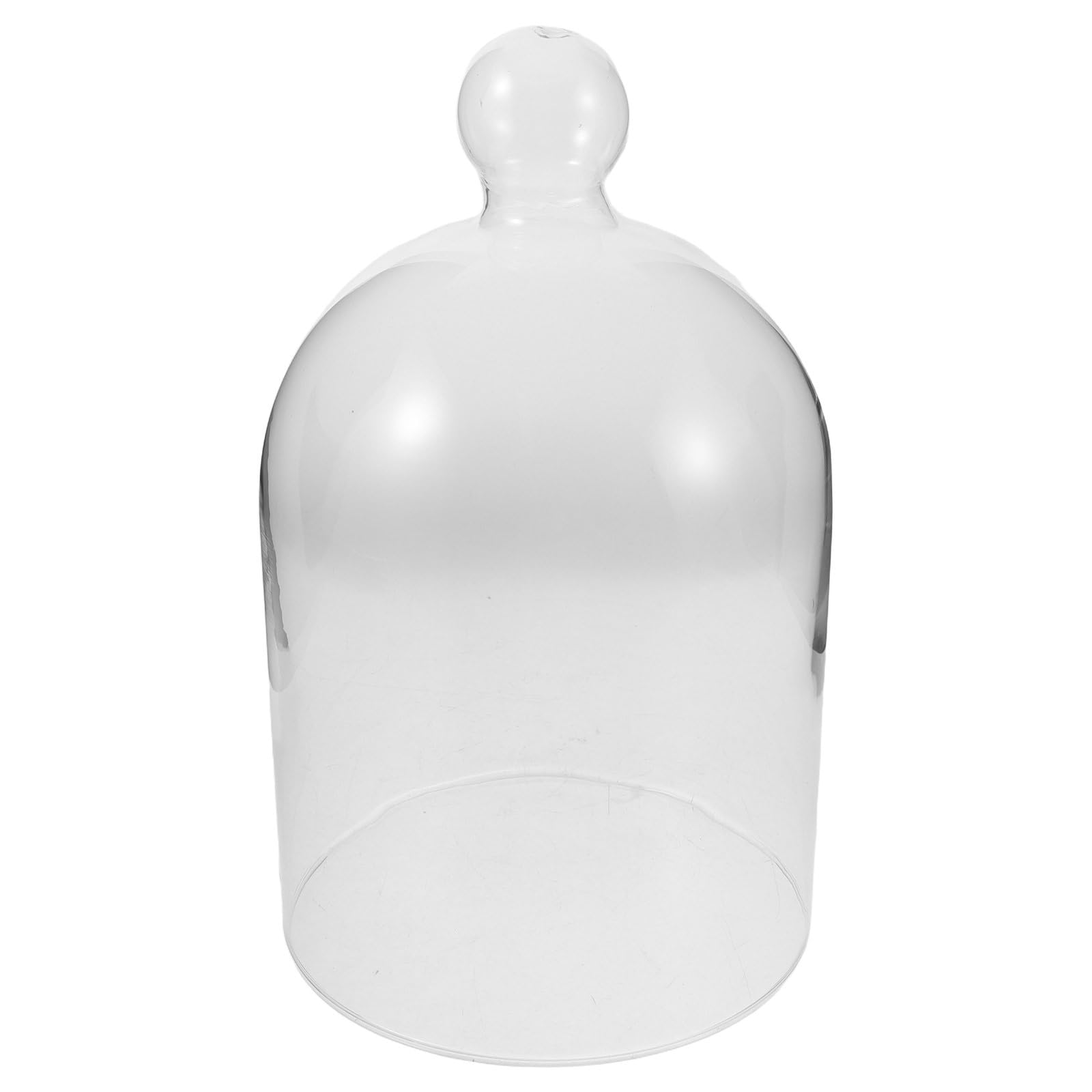 Cabilock Dôme en Verre pour Levain Couverture Isolante, Couvercle de Fermentation Stable et Rapide, Accessoire Essentiel Cuisine et Petit Atelier de Boulangerie