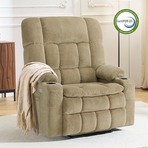 Image of MCombo Oversized Dual Motor Power Lift Recliner Chair for Elderly R7891