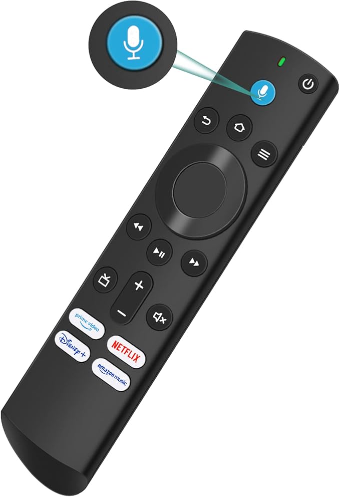 Fire TV Stick Fernbedienung mit TVSteuerungstasten Sprachfernbedienung Alexa Fernbedienung