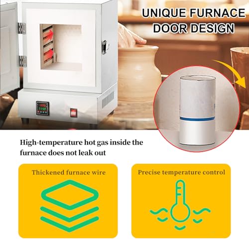 Horno eléctrico para derretir metales y crear joyería artesanal en casa 3